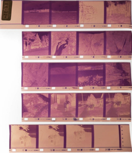 old faded film